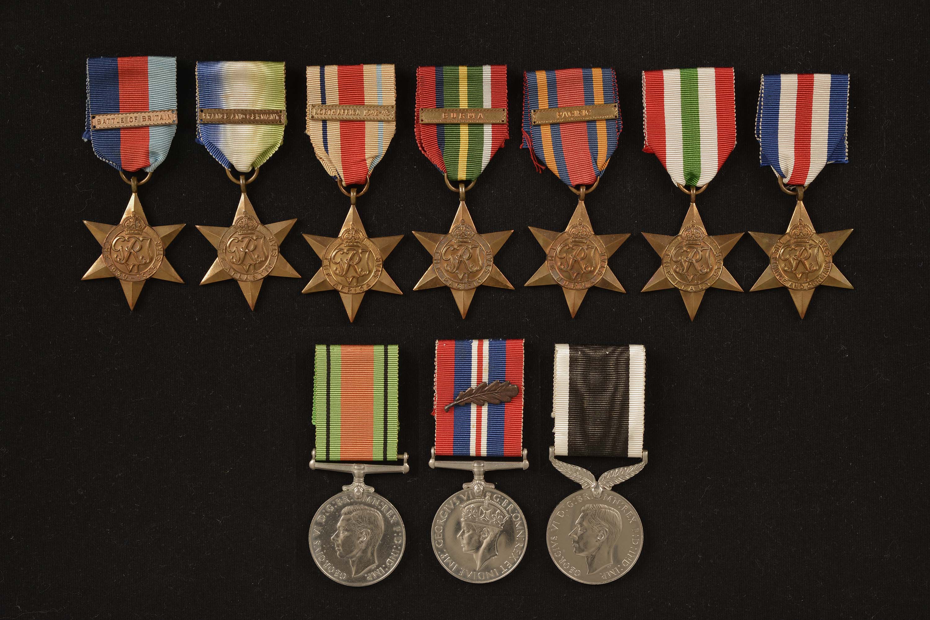 Campaign Medals Second World War