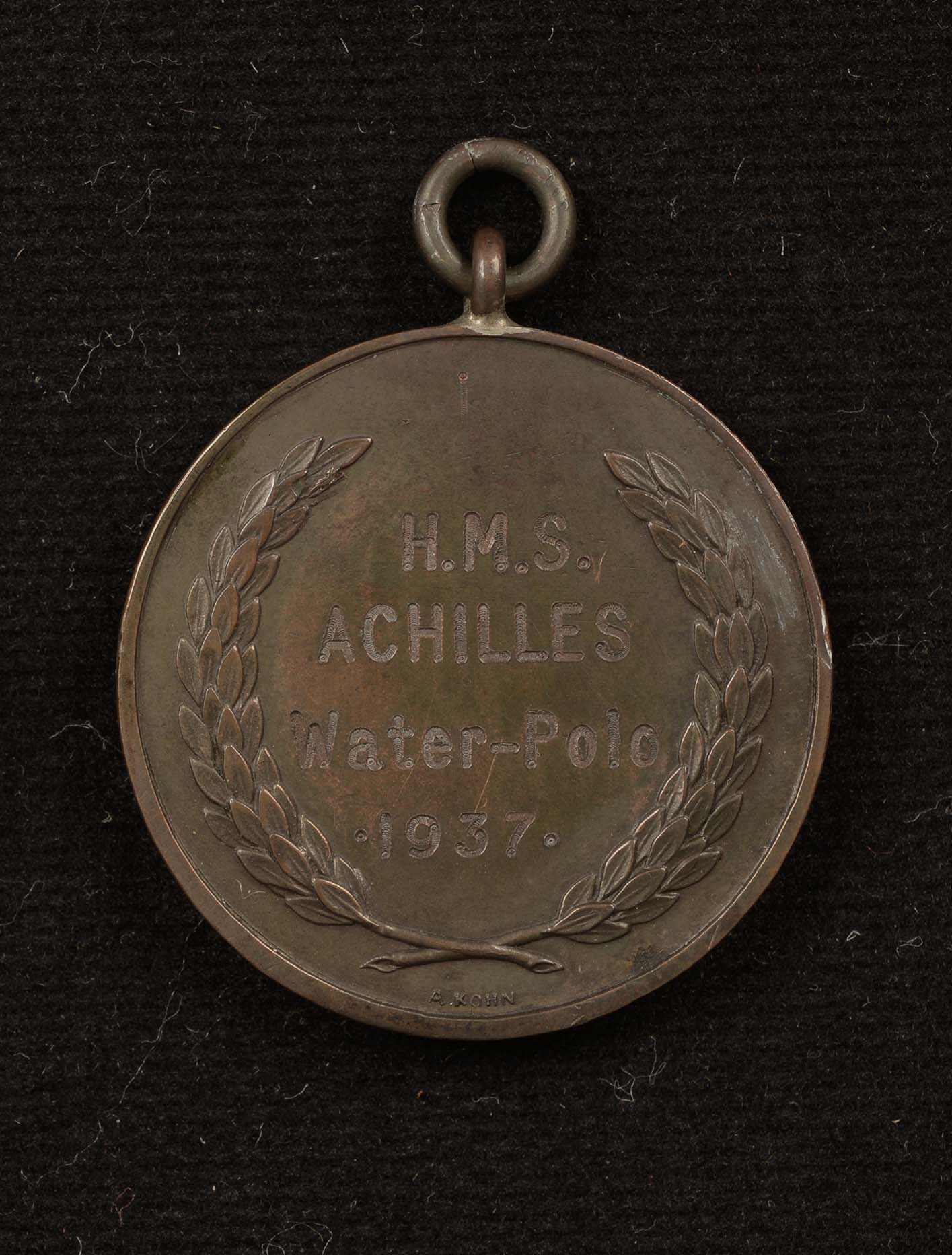 Sporting Medallions HMS Achilles — National Museum of the Royal New